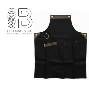 Mandil Jean negro